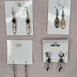 🌟 4 Pairs Of Beautiful Earrings for One Low Price 🌟